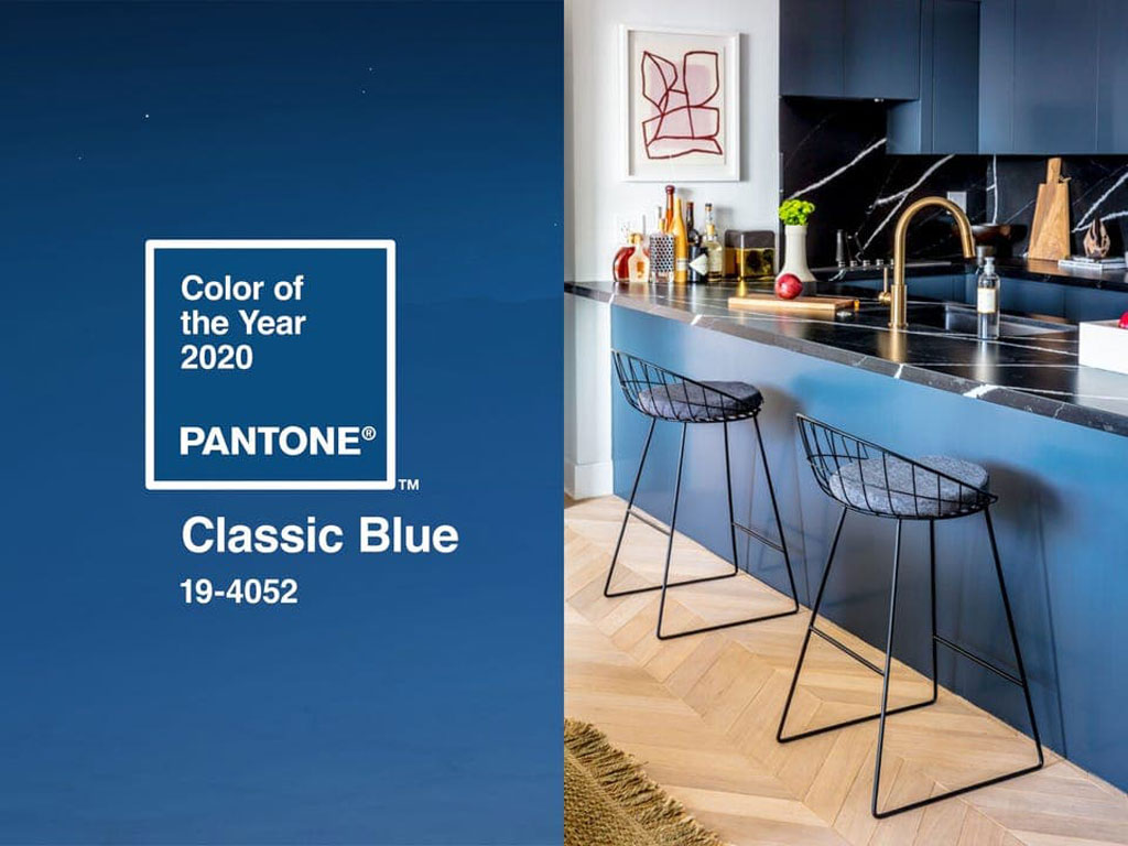 Culoarea anului 2020 Classic Blue – tendinte in amenajare interioara