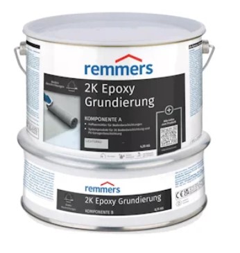 Remmers primer bicomponent pentru sistem pardoseli 2K Epoxy si PU Garage 